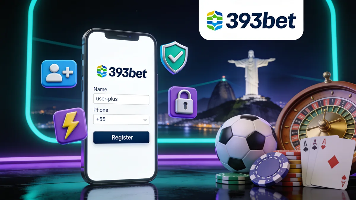 Como criar sua conta na 393bet para jogadores no Brasil